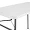 Cosco Cosco Casual 24.05 in. W X 48 in. L Rectangular Folding Table 14-146-WSP2 - alternate 5
